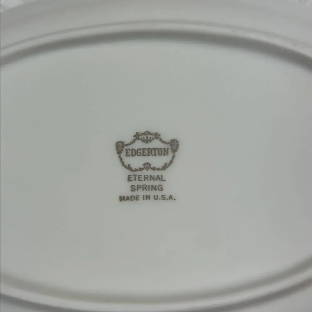 Vintage MCM Edgerton Eternal Springs‎ Serving bowl and Fruit bowl set - 6 pieces